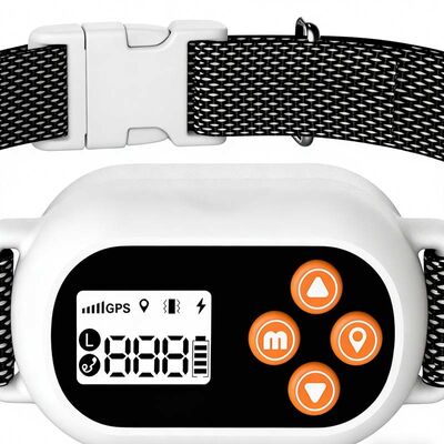 Humane Dog Bark Collar Rechargeable Waterproof Adjustable Training Collar with Safety Protection