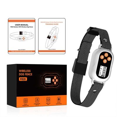Humane Dog Bark Collar Rechargeable Waterproof Adjustable Training Collar with Safety Protection